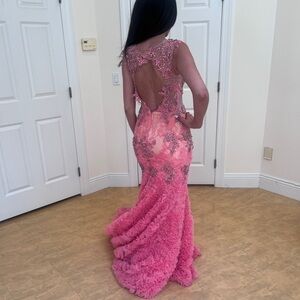 Pink boutique gown